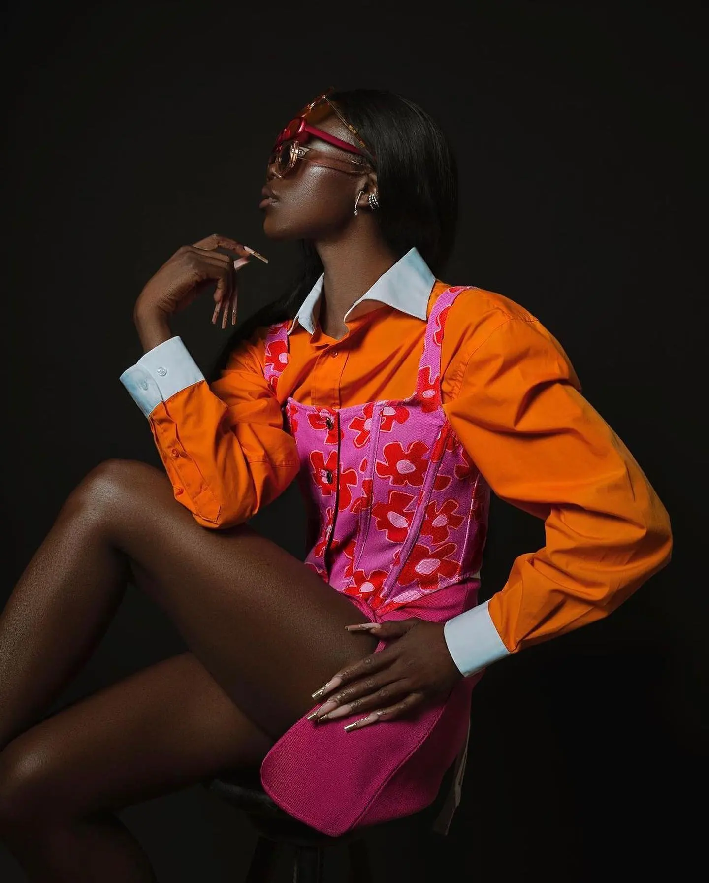 Shoot produced at Le Studio Honoré, central Paris (1st arr.)