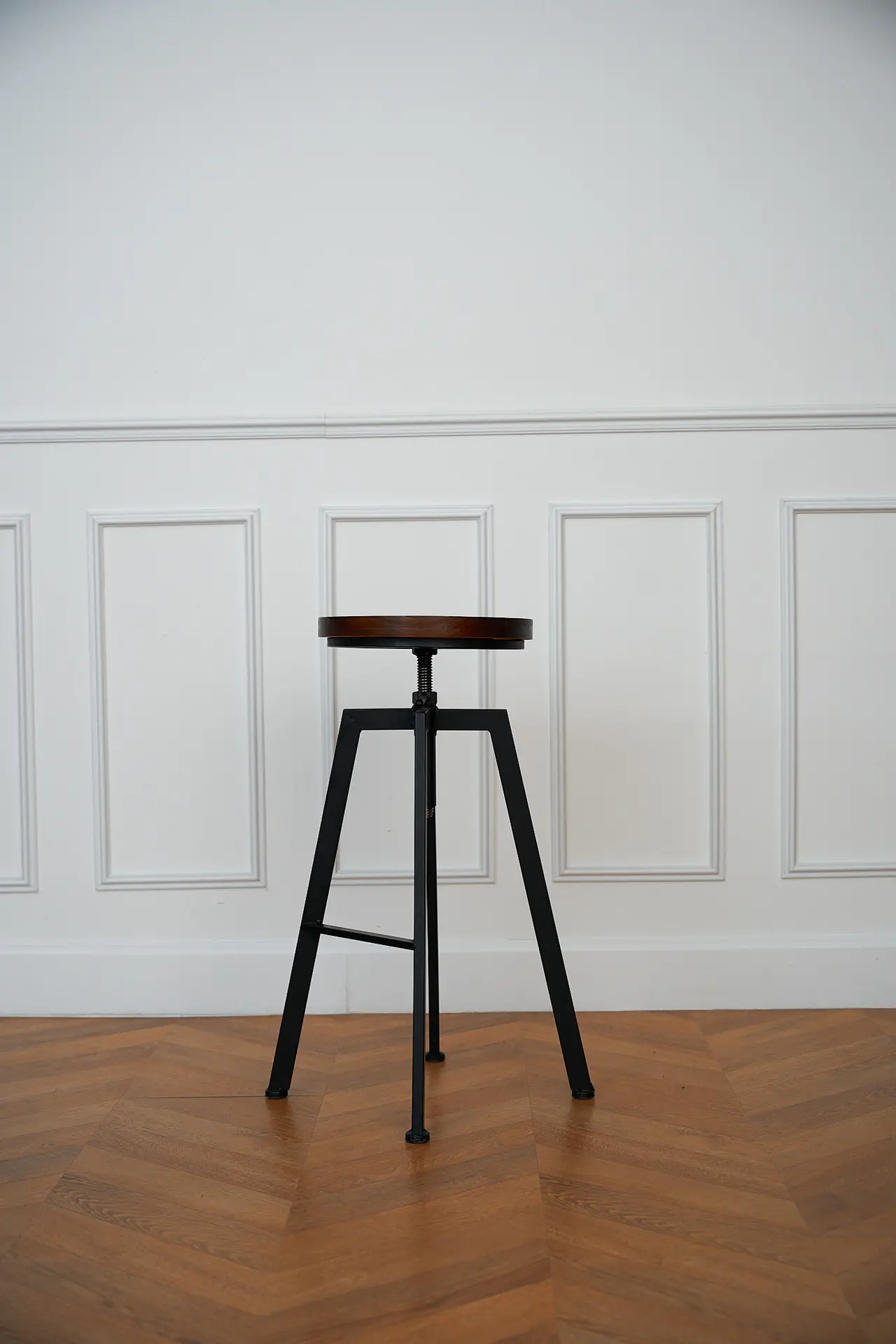 Industrial bar stool
