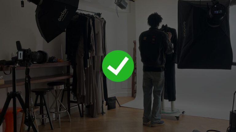 Packshot e-commerce fond blanc pour boutique en ligne